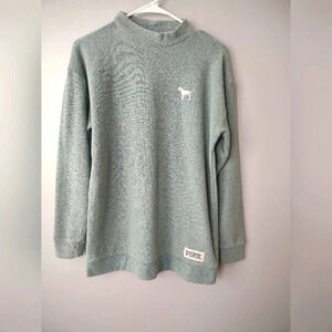 Pink Victoria's Secret Stadium cozy pullover XS oversized soft seafoam green